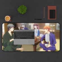 Load image into Gallery viewer, Fruits Basket Mouse Pad (Desk Mat) With Laptop
