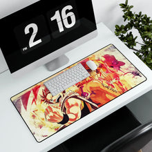 Cargar imagen en el visor de la galería, The Fire of true warriors Mouse Pad (Desk Mat) With Laptop
