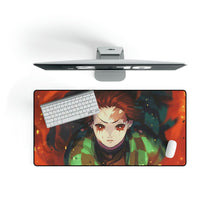 Load image into Gallery viewer, Tanjiro, Flame, Kimetsu no Yaiba, Mouse Pad (Desk Mat)
