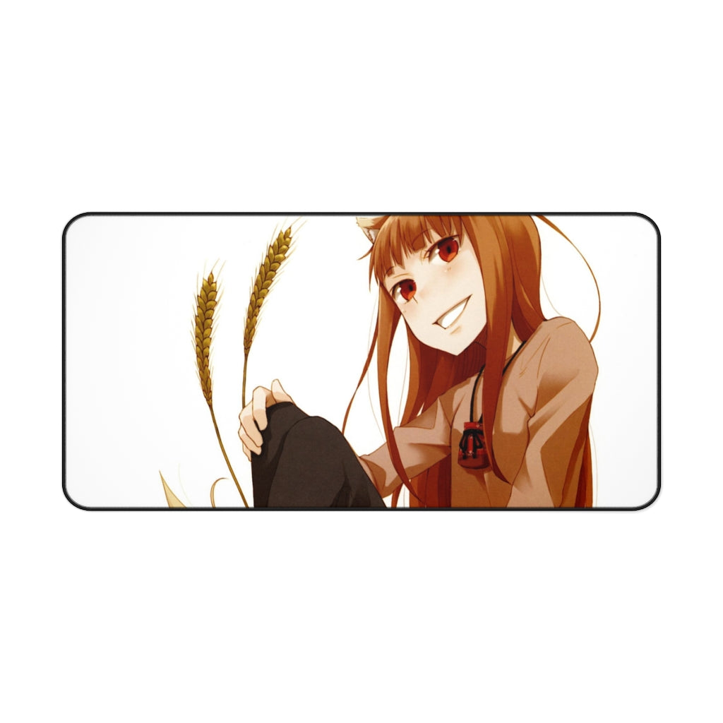 Spice And Wolf Mouse Pad (Desk Mat)