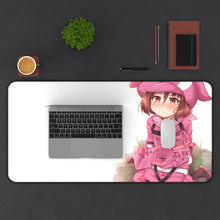 Cargar imagen en el visor de la galería, Sword Art Online Alternative: Gun Gale Online Mouse Pad (Desk Mat) With Laptop
