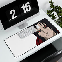 Load image into Gallery viewer, Itachi Uchiha Mouse Pad (Desk Mat) With Laptop
