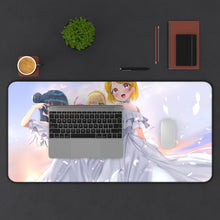 Cargar imagen en el visor de la galería, Love Live! Hanayo Koizumi Mouse Pad (Desk Mat) With Laptop
