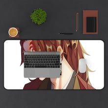 Charger l&#39;image dans la galerie, Yoriichi Tsugikuni Mouse Pad (Desk Mat) With Laptop
