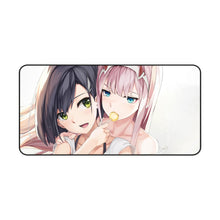 Load image into Gallery viewer, Zero Two and Ichigo Mouse Pad (Desk Mat)
