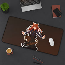 Cargar imagen en el visor de la galería, Spice And Wolf Mouse Pad (Desk Mat) On Desk
