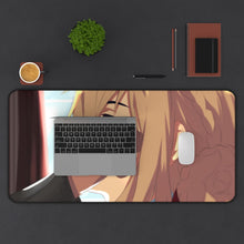 Load image into Gallery viewer, Violet Evergarden Violet Evergarden Mouse Pad (Desk Mat) With Laptop
