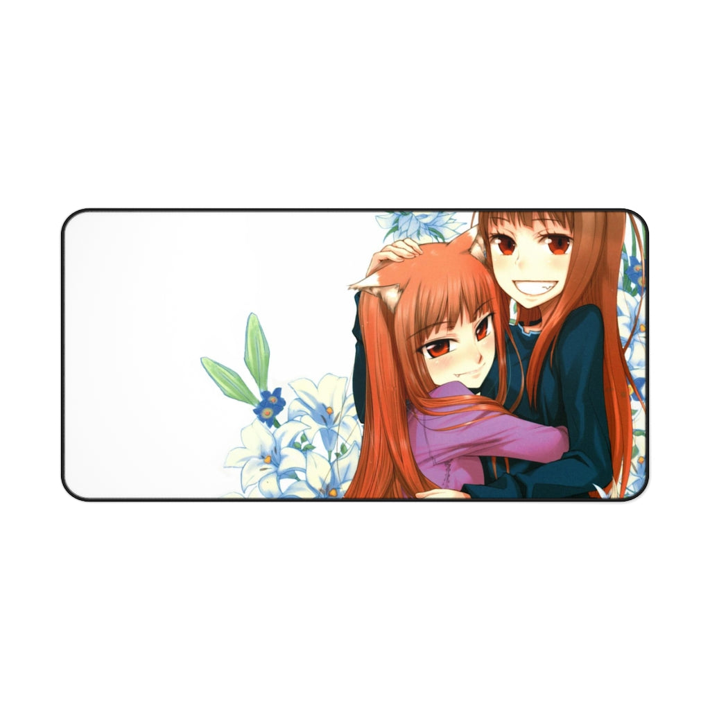 Spice And Wolf Mouse Pad (Desk Mat)