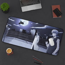 Load image into Gallery viewer, Durarara!! Izaya Orihara, Shizuo Heiwajima, Celty Sturluson Mouse Pad (Desk Mat) On Desk
