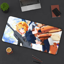 Charger l&#39;image dans la galerie, Infinite Stratos Mouse Pad (Desk Mat) On Desk
