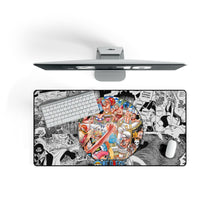 Load image into Gallery viewer, One Piece Monkey D. Luffy, Roronoa Zoro, Sanji, Nico Robin, Tony Tony Chopper Mouse Pad (Desk Mat) With Laptop
