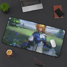 Cargar imagen en el visor de la galería, Violet Evergarden Violet Evergarden Mouse Pad (Desk Mat) On Desk
