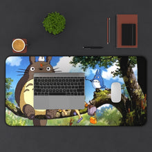 Cargar imagen en el visor de la galería, My Neighbor Totoro Mouse Pad (Desk Mat) With Laptop
