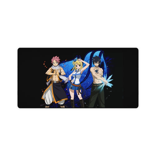 Fairy Tail Natsu Dragneel, Gray Fullbuster, Lucy Heartfilia Mouse Pad (Desk Mat)