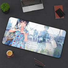 Load image into Gallery viewer, Masamune-kun&#39;s Revenge Aki Adagaki, Masamune Makabe Mouse Pad (Desk Mat) On Desk
