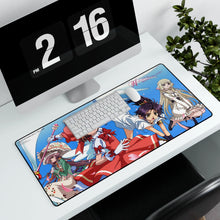 Load image into Gallery viewer, Anime Crossover Mouse Pad (Desk Mat) With Laptop
