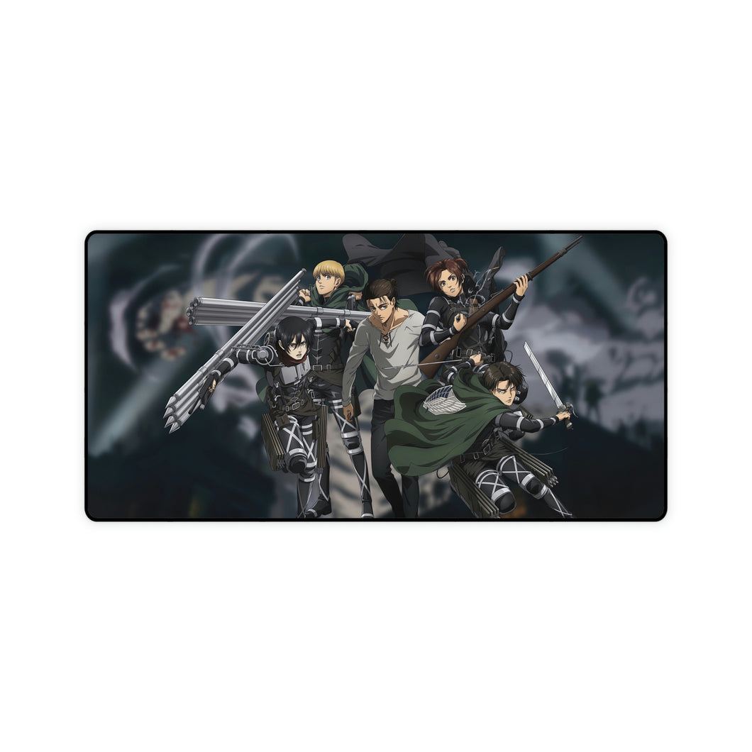 #7.3182, Attack on Titan, Saison finale, Anime, Personnages, Tapis de souris (tapis de bureau)