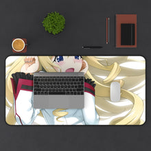 Charger l&#39;image dans la galerie, Infinite Stratos Mouse Pad (Desk Mat) With Laptop
