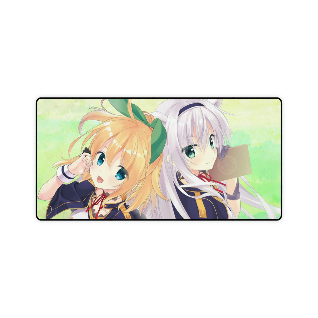 Rokudenashi Majutsu Koushi to Akashic Records Tapis de souris (tapis de bureau)