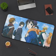 Load image into Gallery viewer, Kokoro Connect Himeko Inaba, Iori Nagase, Taichi Yaegashi, Yui Kiriyama, Yoshifumi Aoki Mouse Pad (Desk Mat) On Desk
