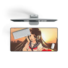 Load image into Gallery viewer, Anime Headphones Mouse Pad (Desk Mat) On Desk
