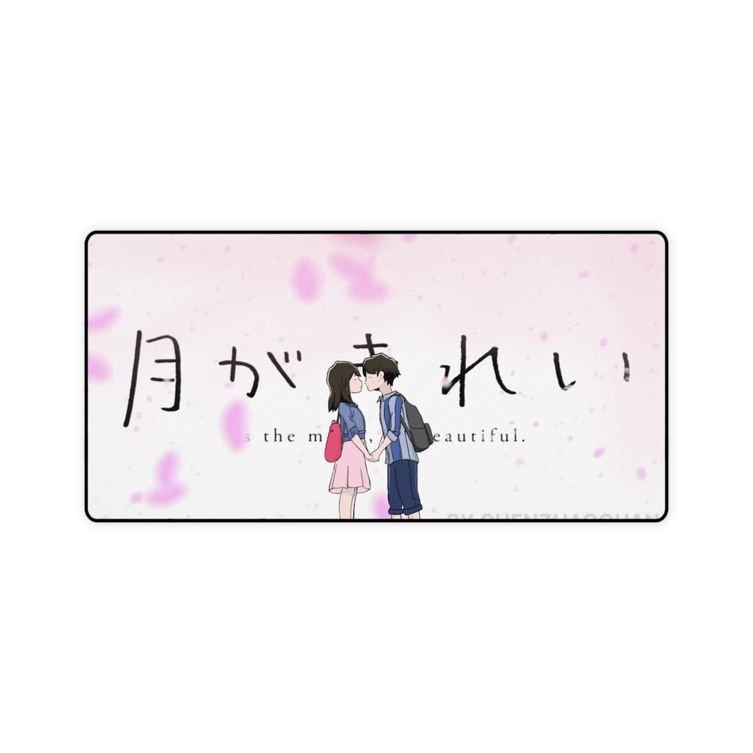 Tsuki ga Kirei Mouse Pad (Desk Mat)