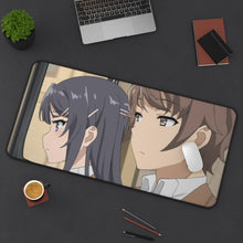 Load image into Gallery viewer, Couple in a Date Mouse Pad (Desk Mat) On Desk
