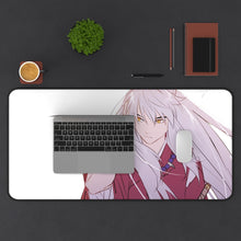 Load image into Gallery viewer, InuYasha Mouse Pad (Desk Mat) With Laptop
