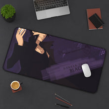 Cargar imagen en el visor de la galería, Darker Than Black Hei Mouse Pad (Desk Mat) On Desk
