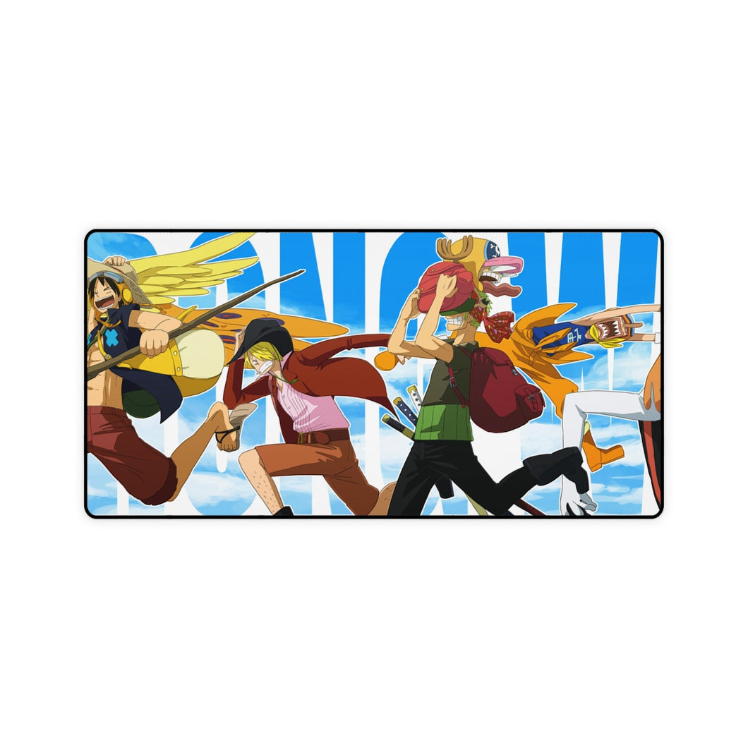 One Piece Monkey D. Luffy, Roronoa Zoro, Sanji, Nico Robin, Nami Mouse Pad (Desk Mat)