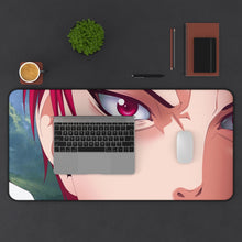 Load image into Gallery viewer, Kuroko&#39;s Basketball Mouse Pad (Desk Mat) With Laptop
