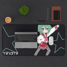 Charger l&#39;image dans la galerie, Lucky Star Minami Iwasaki Mouse Pad (Desk Mat) With Laptop
