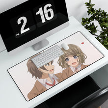 Cargar imagen en el visor de la galería, Rascal Does Not Dream of Bunny Girl Senpai Mouse Pad (Desk Mat)
