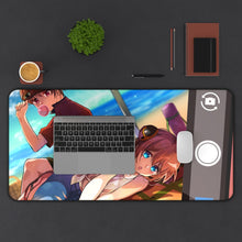 Cargar imagen en el visor de la galería, Okita Sougo Mouse Pad (Desk Mat) With Laptop
