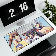 Charger l&#39;image dans la galerie, Infinite Stratos Mouse Pad (Desk Mat) With Laptop
