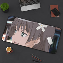 Load image into Gallery viewer, A Certain Scientific Railgun Mouse Pad (Desk Mat) On Desk
