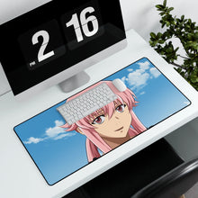 Cargar imagen en el visor de la galería, Mirai Nikki Yuno Gasai Mouse Pad (Desk Mat) With Laptop
