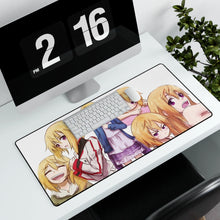 Charger l&#39;image dans la galerie, Infinite Stratos Mouse Pad (Desk Mat) With Laptop
