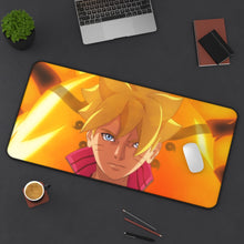 Cargar imagen en el visor de la galería, Boruto Mouse Pad (Desk Mat) On Desk
