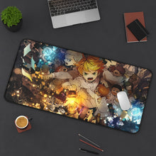 Load image into Gallery viewer, The Promised Neverland Ray, Norman, Emma, Phil, Gilda Mouse Pad (Desk Mat) On Desk
