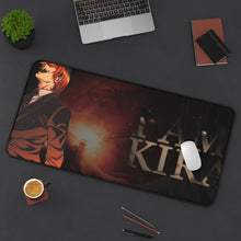 Load image into Gallery viewer, Death Note Light Yagami Mouse Pad (Desk Mat) On Desk
