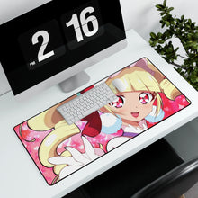 Load image into Gallery viewer, Hug! Pretty Cure Mouse Pad (Desk Mat) With Laptop
