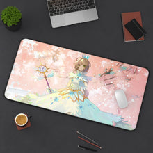 Cargar imagen en el visor de la galería, Cardcaptor Sakura Sakura Kinomoto Mouse Pad (Desk Mat) On Desk
