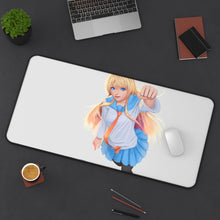 Cargar imagen en el visor de la galería, Nisekoi Chitoge Kirisaki Mouse Pad (Desk Mat) On Desk
