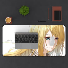 Charger l&#39;image dans la galerie, Violet Evergarden Violet Evergarden Mouse Pad (Desk Mat) With Laptop
