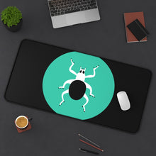 Load image into Gallery viewer, Aburame Clan Symbol Mouse Pad (Desk Mat) On Desk
