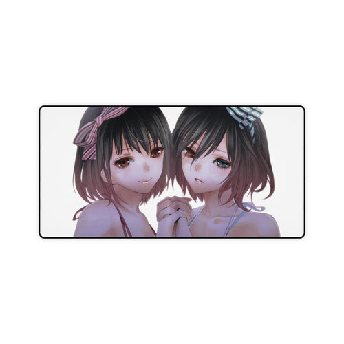 Mei and Fujioka Misaki Mouse Pad (Desk Mat)