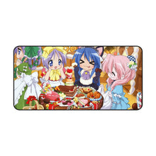 Load image into Gallery viewer, Lucky Star Konata Izumi, Kagami Hiiragi, Tsukasa Hiiragi, Miyuki Takara Mouse Pad (Desk Mat)
