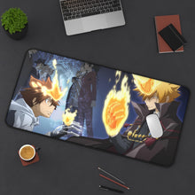 Charger l&#39;image dans la galerie, Reborn! Katekyo Hitman Reborn Mouse Pad (Desk Mat) On Desk
