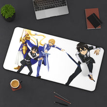 Load image into Gallery viewer, Sword Art Online: Alicization Mouse Pad (Desk Mat) On Desk
